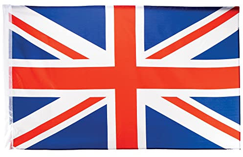 Baker Ross PJ147 - Bandera de Reino Unido grande – 1 paquete, suministros para fiestas británicas