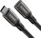 aceyoon 240W Alargador USB C, USB Tipo C 3.1 20Gbps Gen2 USB C Macho a Hembra PD QC3.0 Carga Cable Extensión 4K@60Hz Compatible con MacBook Pro Air M2 M1, para Samsung Galaxy y más (0.5M)