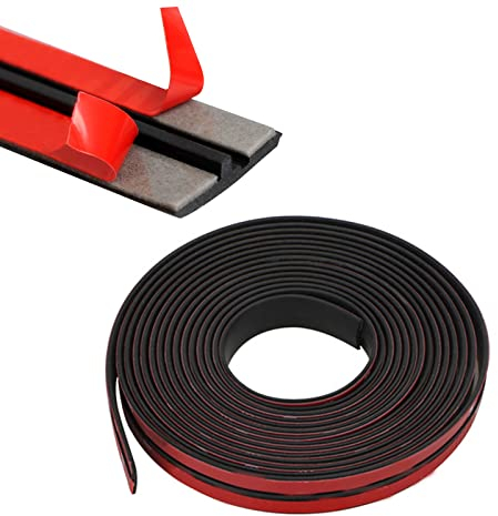 Car Seal Stripe, T Shape Sealing Strip, Auto Weather Seal,Rubber Seal Strip Windscreen Strip Seal for Automotive Door Window Car Edge Weatherproof Weatherstrip Strip Seal (19mm*2m)