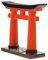 jojofuny Japanische Torii Tor Harz Miniatur Modell: Miniatur Japanisch Shinto Torii Für Aquarium Ornament, Fisch Tanks Dekorationen, Japanische Deko FüR Zuhause Bonsai ZubehöR