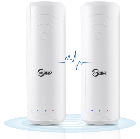 Wireless Bridge Wi-Fi HaLow Extender Wireless Network Extender 2.4GHz, Point to point long distance transmission up to 800m, with Ethernet High Speed RJ5 Port