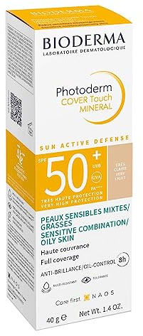Photoderm Bioderma Cover Touch SPF50+_Very Light, 40 g