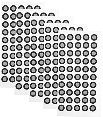 VILLFUL 5Blätter Reflektierende Marker Punkte für Scanner Markierungsdots für Präzises Tracking und Positionierung Hochwertiges Reflektierendes Film Material für Optimale Ergebnisse