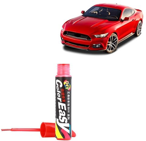 Auto Lackstift, Auto Reparatur Lack Auto Pinsel, Lack Reparatur, Auto Kratzer Reparatur Stift, Lackstift Auto Lack Reparatur für Auto Kratzer Reparatur, Rot