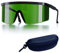Roinaid Laser Schutzbrille, UV Schutzbrille, IPL Schutzbrille, Laser Brille für Haarentfernung IPL, Absorbieren IR-, ARC-, BD-, UV-, IPL-Pulslicht, Geeignet für Schönheit, Industrieschweißen USW.