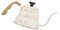 Garneck 1Stk L-Kaffeekanne mit schmalem Ausguss Bauernteekessel kaffeepadmaschine kaffeekännchen Wasserkocher Kaffeetasse Kaffeekanne mit Holzgriff Punsch Kaffeekanne hölzern