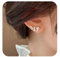 Aneneiceera Vintage Kristall Perle Ohr Climber Ohrringe Gold - CZ Crawler Schmuck Mit Strass Cluster Für Frauen