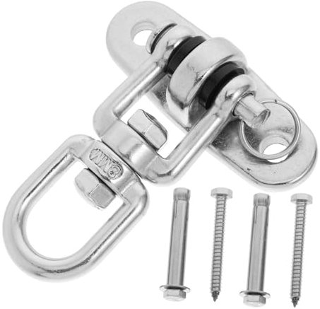 CAXUSD 1pezzi Gancio Girevole Inossidabile Per Sospensione e Fissaggio Per Facile Installare Resistente Corrosione Per e