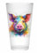 Merchandise for Fans Trinkglas |Saftglas | Glas | Becher | matt | 450ml - Nutztier Schwein 143
