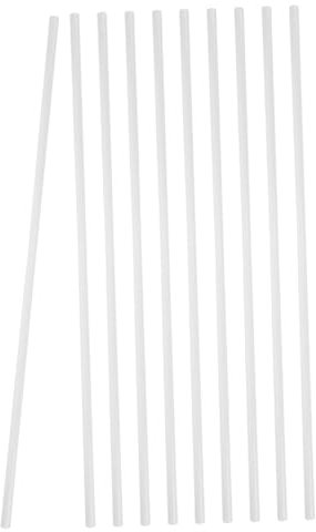 DOITOOL 10 Stück Rundrohrmaterial Aus Abs Für Sandtischrohre Diy Anwendungen Hohlrohrmaterial Für Architekturmodelle Und Kabelverwaltung Leere Rohre Für Heimwerker Zubehör