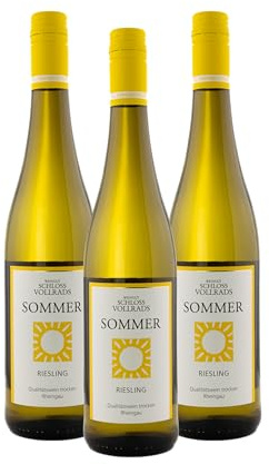VOLLRADS - Sommer Rheingau Riesling Qualitätswein trocken, 2024, 0.75l (3, 2250, milliliter)