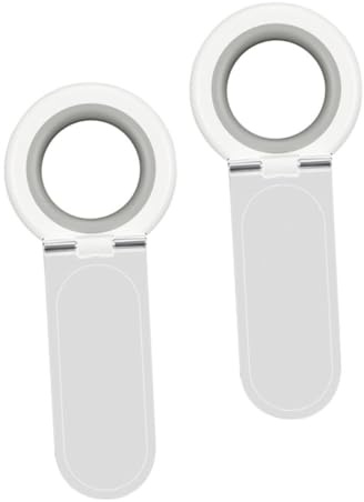Yardenfun 2Pcs Transparent Toilet Seat Handles Household Lid Lifters Avoid Touching Toilet Seats Practical Decorative Bathroom Accessories for Home Use