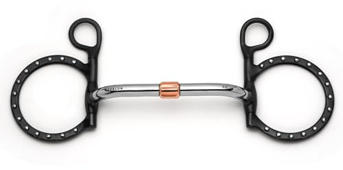 Cavalon Baucher Pivot Cricket-Roller, silberfarben, gepunktet, 12,7 cm