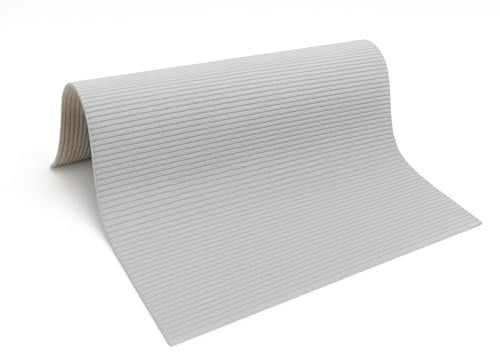 Bestlivings Waschmaschinenauflage 60x60cm x 4,5mm (Farbe: Grau) Rutschfeste Auflage für Waschmaschine/Trockner - ÖKO Tex Standard 100 - Universal Abdeckung zuschneidbar