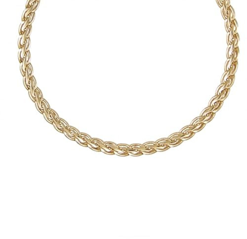 L'Atelier d'Azur - Collier Femme Or Jaune - Maille Palmier