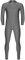 iEFiEL Herren Einteiler Bodysuit Ganzkörperanzug Langarm Jumpsuit Overall Tanz Trikot Ballettanzug Turnanzug mit Reißverschluss Grau Medium