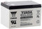Yuasa Blei-Akku REC14-12 12V 14Ah, 6,3mm Faston extrem zyklenfest kompatibel 12Ah, 13Ah, 15Ah