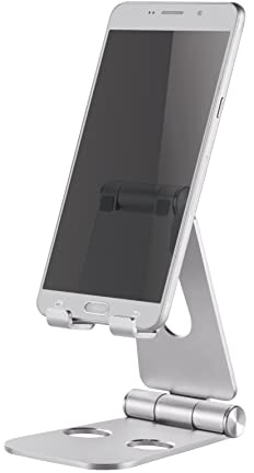 Neomounts DS10-160SL1 Faltbarer Telefon-Ständer - 0-7 Zoll - Silber