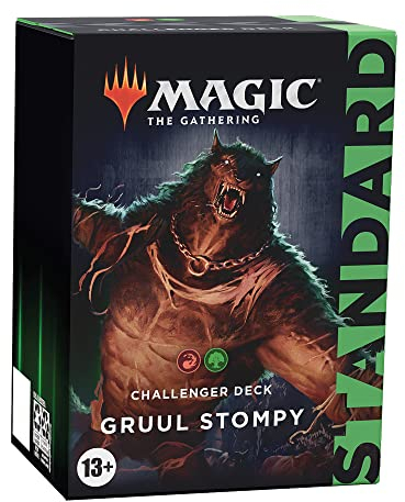 Magic: The Gathering Challenger Deck 2022 de – Gruul Stompy (Rojo-Verde - Versión en Inglés)