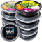 Igluu Meal Prep - [Lot de 20 Boîtes Alimentaires Rondes pour préparation des Repas - Réutilisables, sans BPA - Compatibles Micro-Ondes, Lave-Vaisselle et congélateur