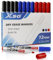 Whiteboard Marker,12 Whiteboard Stifte,Trocken Abwischbar, Rundspitze 3mm,3 Farben White board Stifte Rundspitze Set Perfekt für Zuhause Schule Büro(12 Stück)