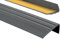 ProfiPVC Treppenkantenprofil PVC 50x25mm, 200 cm - Selbstklebend Winkelprofil Anti-Rutsch Treppenkante, Anthrazit