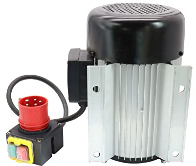 SECURA Elektromotor 400V + Schalter kompatibel mit Zipper ZI-HS14TN Holzspalter