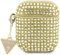 Guess GUA2HDGTPD - Custodia per AirPods 1/2, con strass dorati