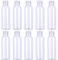 Set di 10 bottiglie da viaggio, 100 ml vuote di plastica da riempire flaconi da viaggio vuote di plastica da riempire Bottiglie Vuoto da Viaggio con Tappo Flip Top per shampoo balsamo lozione