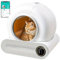 Caja De Arena Para Gatos AutomáTica Extra Grande, Con Desodorante Y Tapete Arena, Control AplicacióN, Inodoro Autolimpiante Inteligente