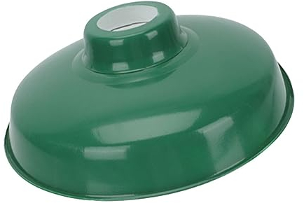 OSALADI Vintage Grüner Lampenschirm Aus Emaille Für Deckenlampen Und Wandleuchten Multifunktional Als Wohnkultur Und Lichtschutz Geeignet Für Wohnzimmer Schlafzimmer Küche Bauernküche