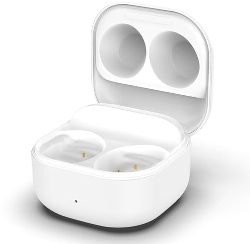 Custodia di ricarica per Samsung Galaxy Buds FE custodia di ricarica di ricambio per Samsung Galaxy Buds FE SM-R400, accessorio per cuffie (bianco)