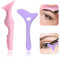 2PCS Stencil per eyeliner in silicone，Stencil Eyeliner Occhi,Multiuso Eyeliner Stencil in Silicone Stencil per Eyeliner Occhi Protezione，per Eyeliner Occhi - Stencil Riutilizzabili