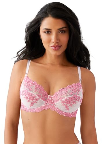 Wacoal Women's Embrace Lace Bra, Ballet Slip/Cha, 34D