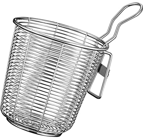 TOPBATHY Hot Pot Colander Filtering Ladle Mesh Basket Metal Pasta Strainer Stainless Steel Colander Stainless Steel Basket Pasta Basket for Boiling Spaghetti Strainer Spoon Spider Strainer