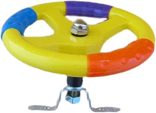 Generic Auto Lenkrad Spielzeug - Kunststoff-Lenkrad für Kinder, pädagogisches Busy Board Spielzeug, 16 cm Durchmesser