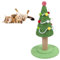 Poste Rascador para Gatos Estilo árbol de Navidad con Material de Sisal, Protege los Muebles, Estructura Estable, Poste Rascador para árbol de Gatos para (Grande: 40 X 65 cm /