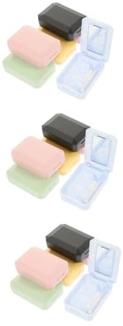 Ipetboom Sets Lens Storage Case Contacts-Lens Holder Travel-Friendly for Women