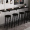 Mesa de comedor plegable de madera larga y estrecha para cocina, diseño de ahorro de espacio