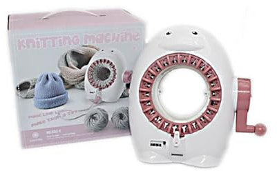 CARISSETT 22-Nadel-Strickmaschine, Rundstrickmaschine, manuelles Strickgerät für Anfänger, Häkelarbeiten, Strickprojekte