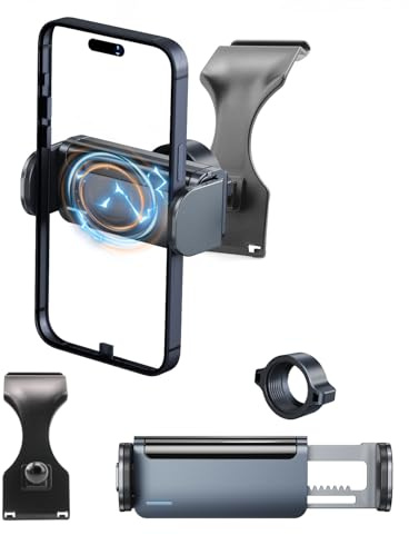 YEE PIN Support de téléphone portable compatible avec Mercedes Benz Classe E W213 2016-2024, rotation à 360°, verrouillage automatique, compatible avec smartphones de 4-7 pouces, accessoires de