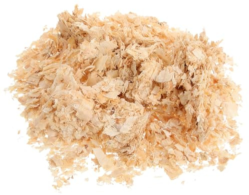 Garneck Copeaux de Bois Désodorisants 500 G Litière pour Petits Animaux et Gerbilles Absorbant Les Odeurs pour Cages et Toilettes Séches