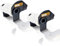 2x Print-Klex Etiketten-Rollen kompatibel für Brother P-Touch DK-11207 P-Touch QL 580 Series QL 650TD QL 700 QL 710W QL 720NW DK11207 58mm Durchmesser CD/DVD Etiketten Label Office Serie
