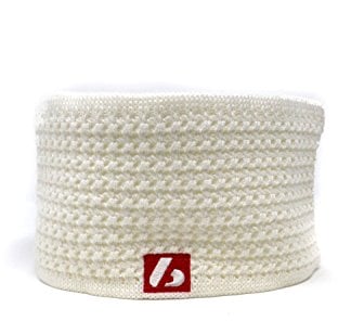 M4 Warmes Stirnband aus Wolle, für Temperaturen bis -30°C (Weiss