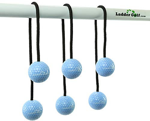 Ladder Golf Official Hard Bolas, 3PK (Light Blue)