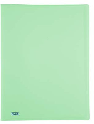 Favorit 400116609 Porte-vues P @ Stel avec 20 enveloppes lisses, format intérieur 22 x 30 cm, couleur émeraude