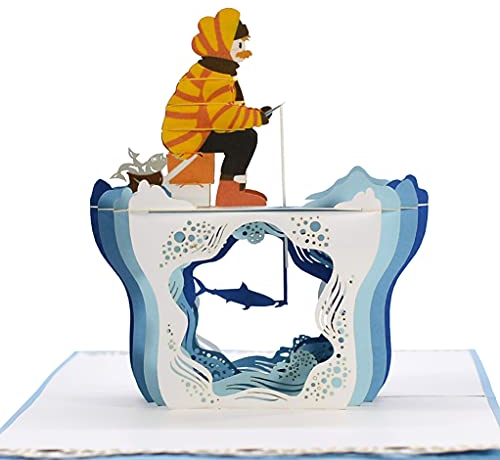 Cut Pop-Up-Geburtstagskarte für Opa, Vater, Sohn, Neffe, Kinder, eine bemerkenswerte Karte mit künstlerischem Design, zum Geburtstag oder zu jedem Anlass, inklusive elegantem Umschlag