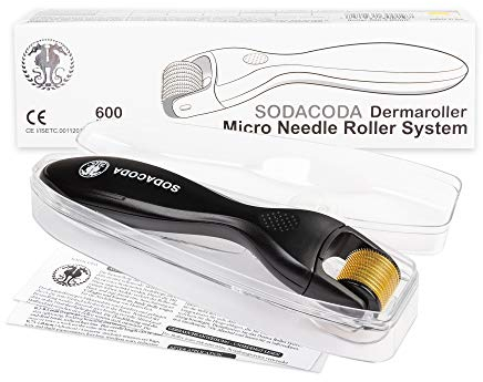 Sodacoda DRS-Roller mit 600 Nadeln aus Titan und Edelstahl (0.30mm)