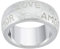 Vinani Ring Amor Liebe Love gebürstet 925 Sterling Silber Größe 52 (16.6) 2RAM52
