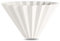 Cono de Origami Cerámica Filtro de Café Cono Taza de Filtro de Café Alta Conductividad Térmica Ecológica Seguro Lavable Y Reutilizable (Blanco) (Blanco)